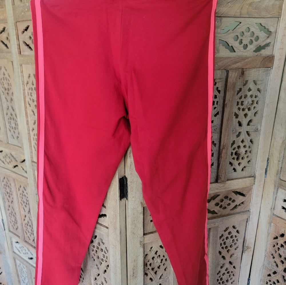 ADIDAS Leggings, Small Women’s Red & Pink - Picture 3 of 6